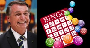 A imagem de Jair Bolsonaro e o bingo