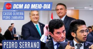 DCM Ao Meio-Dia: PF rebate Moro; Randolfe batem em Aras; Bolsonaro na Hungria