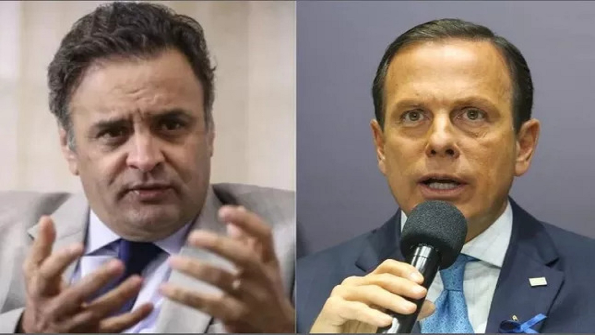 Aécio Neves faz acusação contra Doria