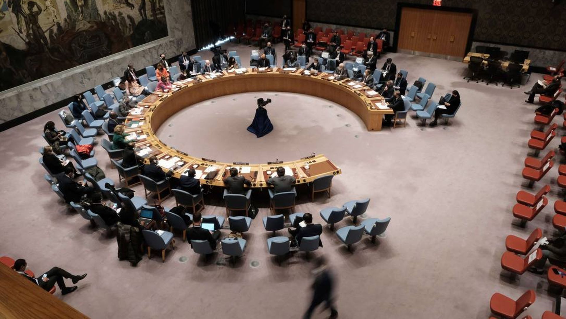 Reunião de integrantes do Conselho de Segurança da ONU