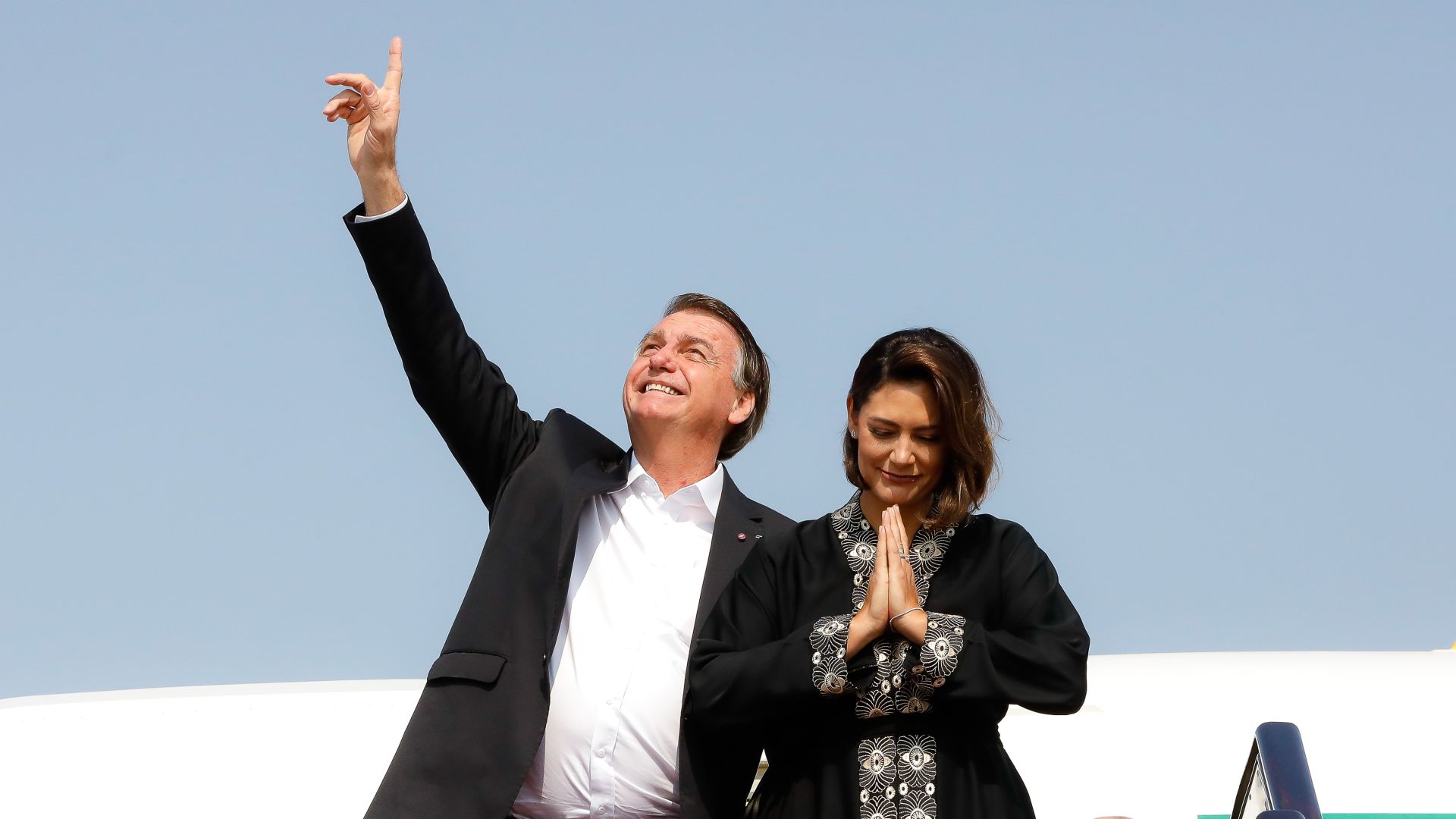 Jair e Michelle Bolsonaro