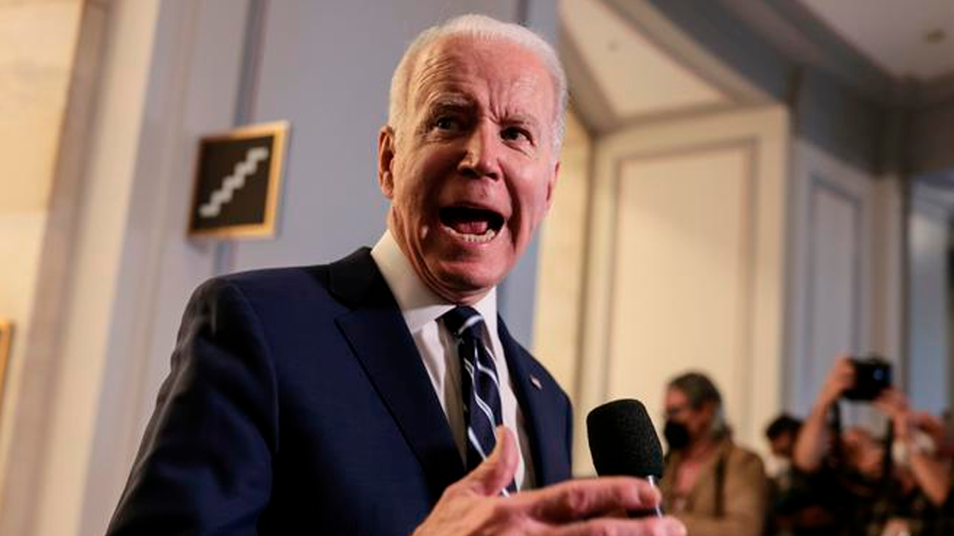 Presidente Biden em discurso