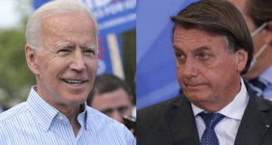 Joe Biden e Jair Bolsonaro