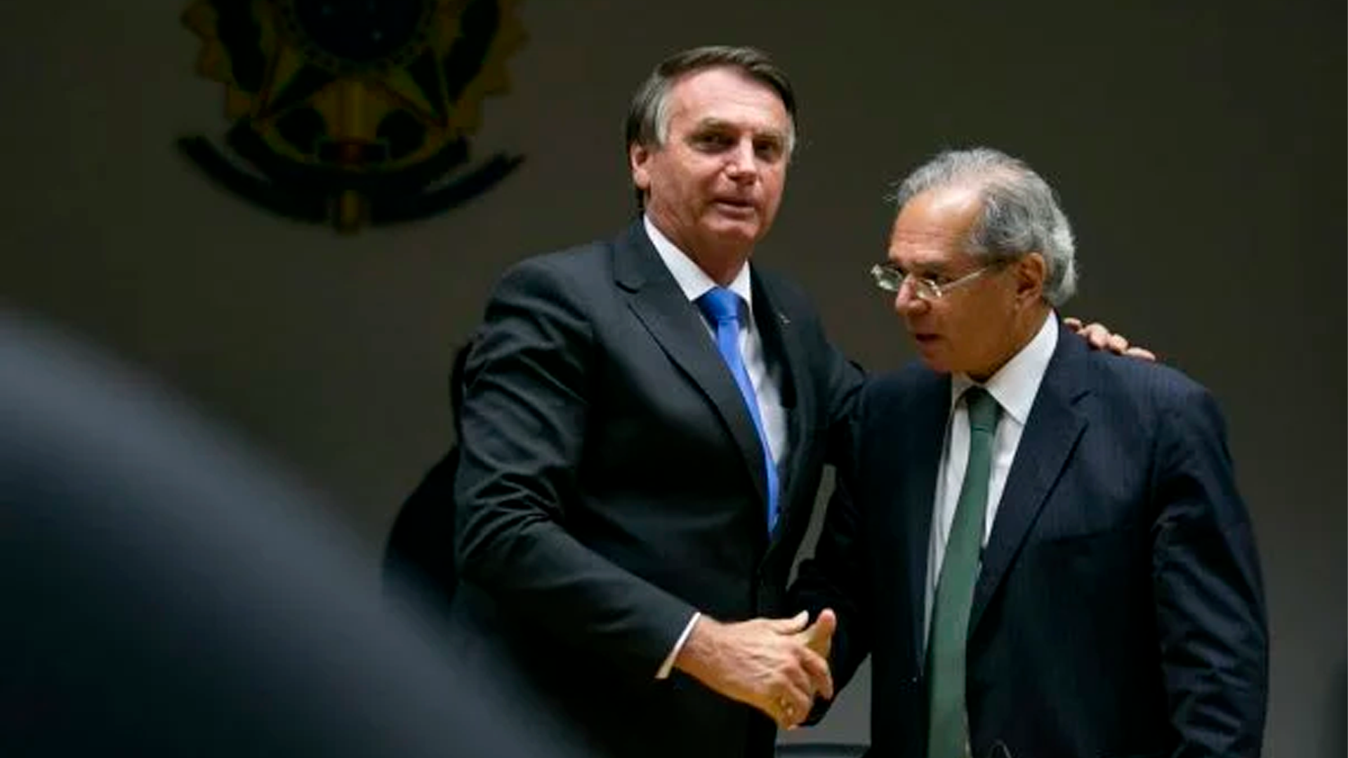 Bolsonaro e Paulo Guedes