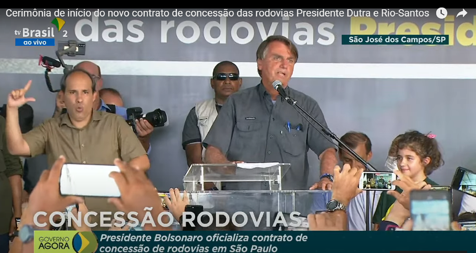 Bolsonaro discursou em São José dos Campos e voltou a ser neutro sobre a guerra na Rússia