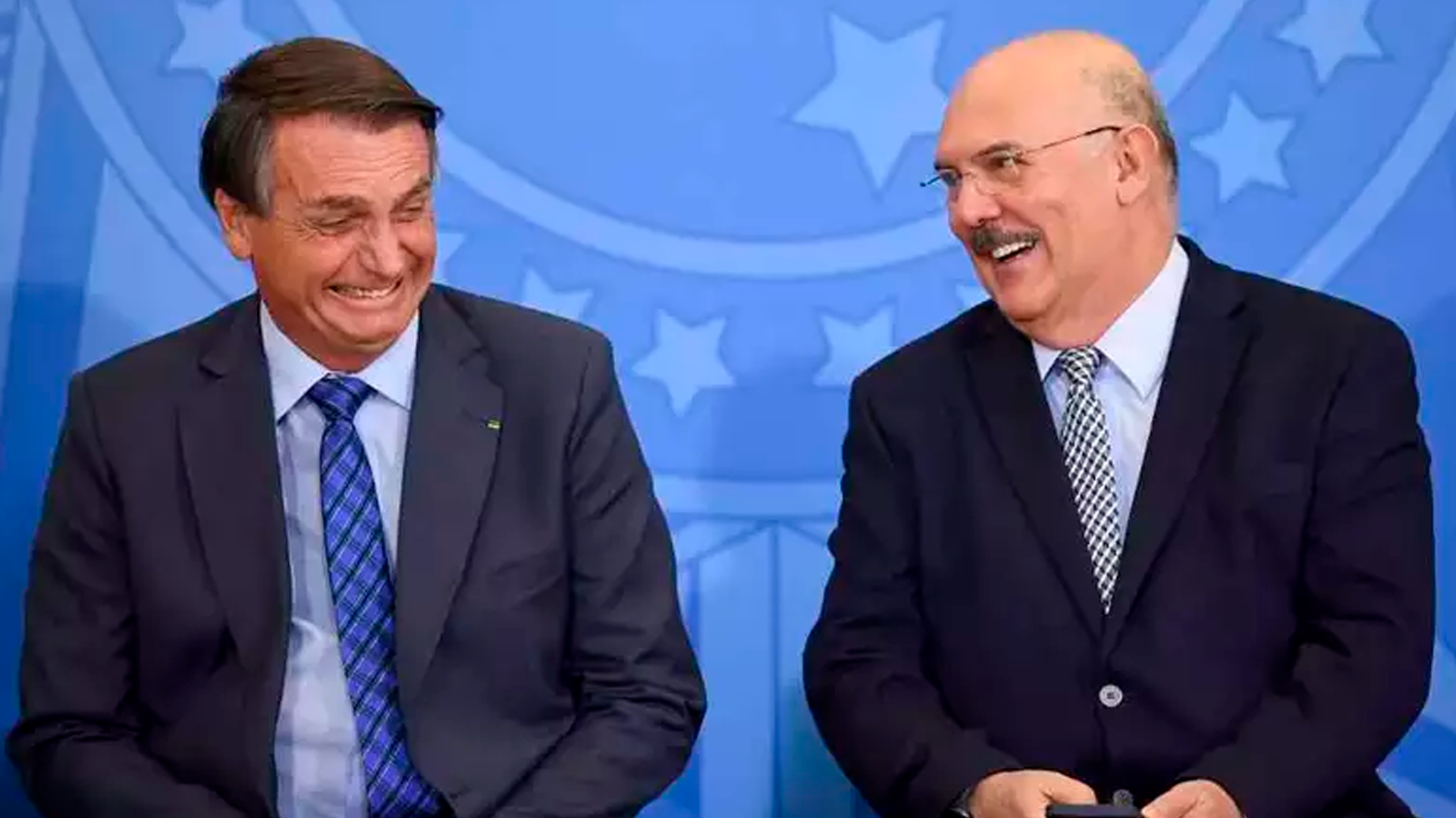 Jair Bolsonaro e Milton Ribeiro