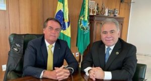 Jair Bolsonaro e Marcelo Queiroga