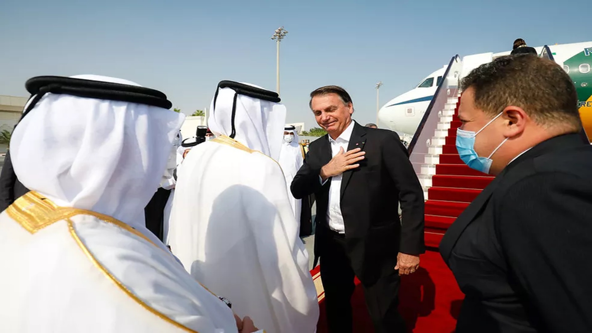 Bolsonaro no Qatar