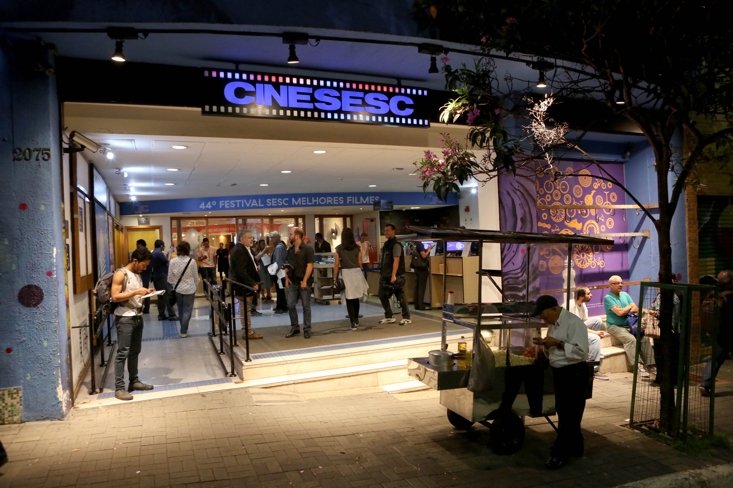 Fachada do CINESESC, local que o cinema soviético foi cancelado