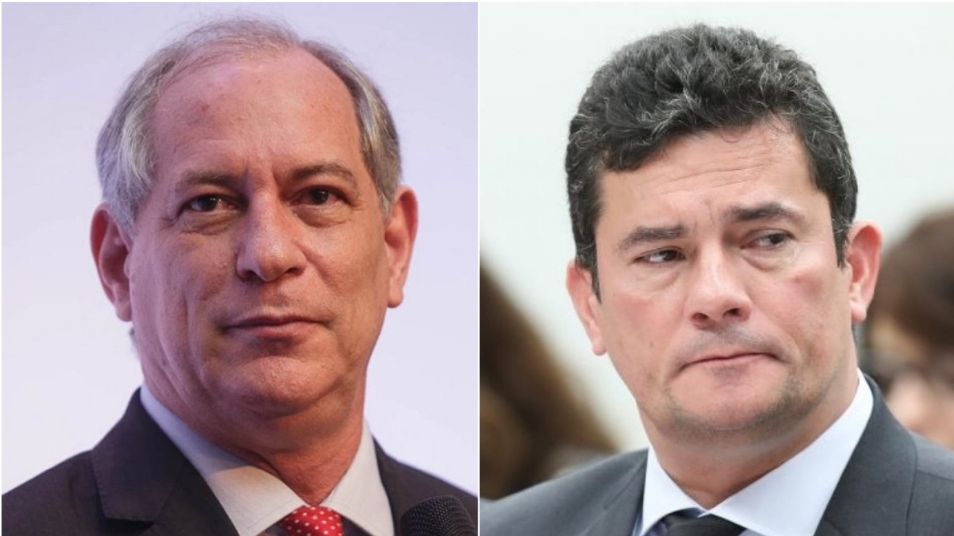 Ciro Gomes e Sergio Moro