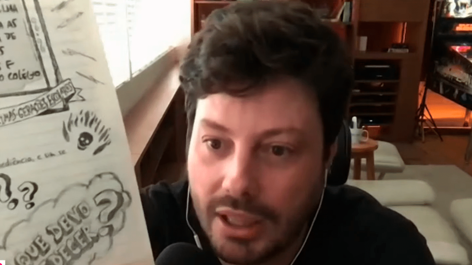 Humorista Danilo Gentili e bolsonaristas