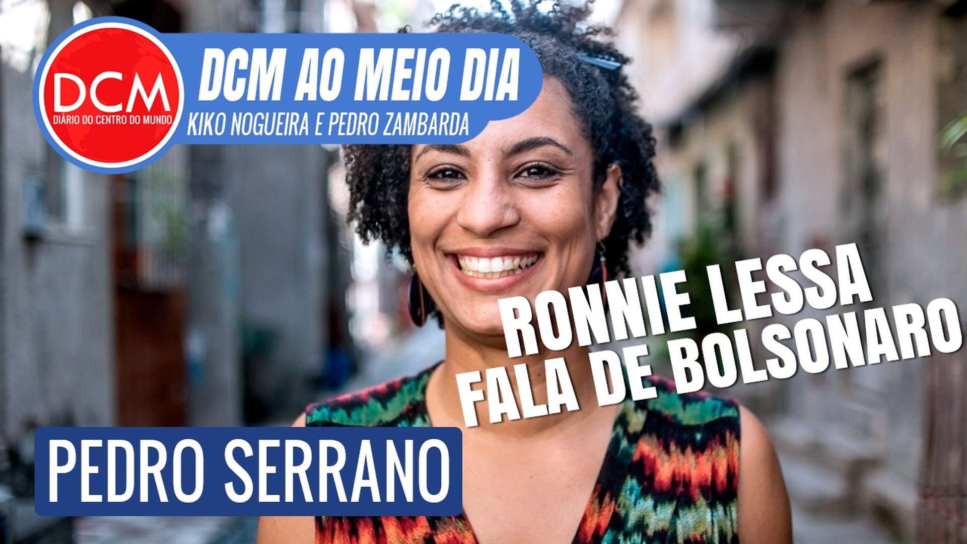 DCM Ao Meio-Dia: Acusado de matar Marielle diz que Bolsonaro o ajudou em 2009; Sardenberg faz coquetéis molotov