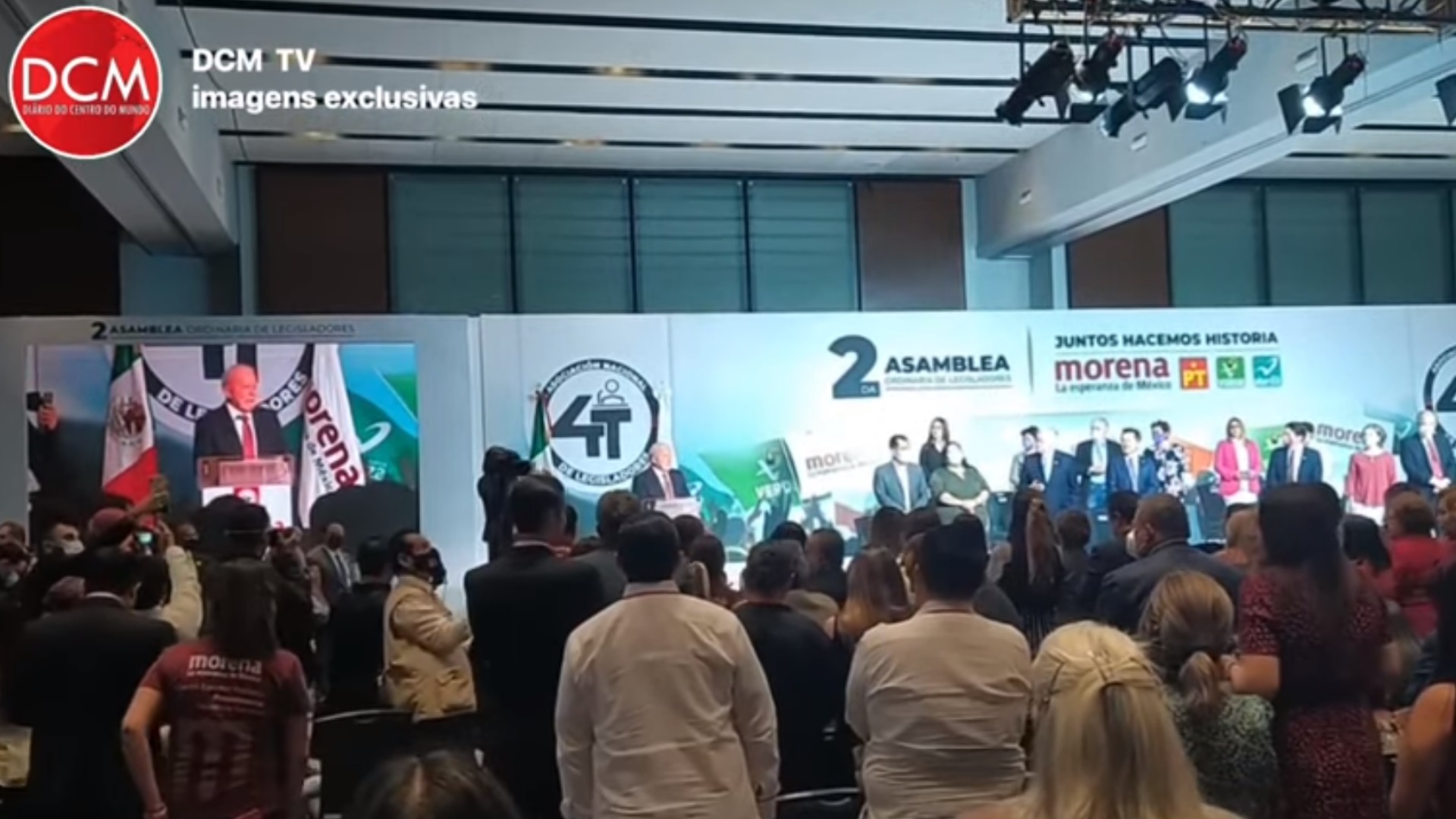 Lula em discurso na Cidade do México