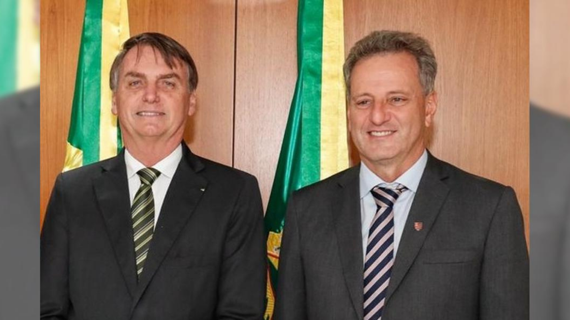 Landim e Bolsonaro