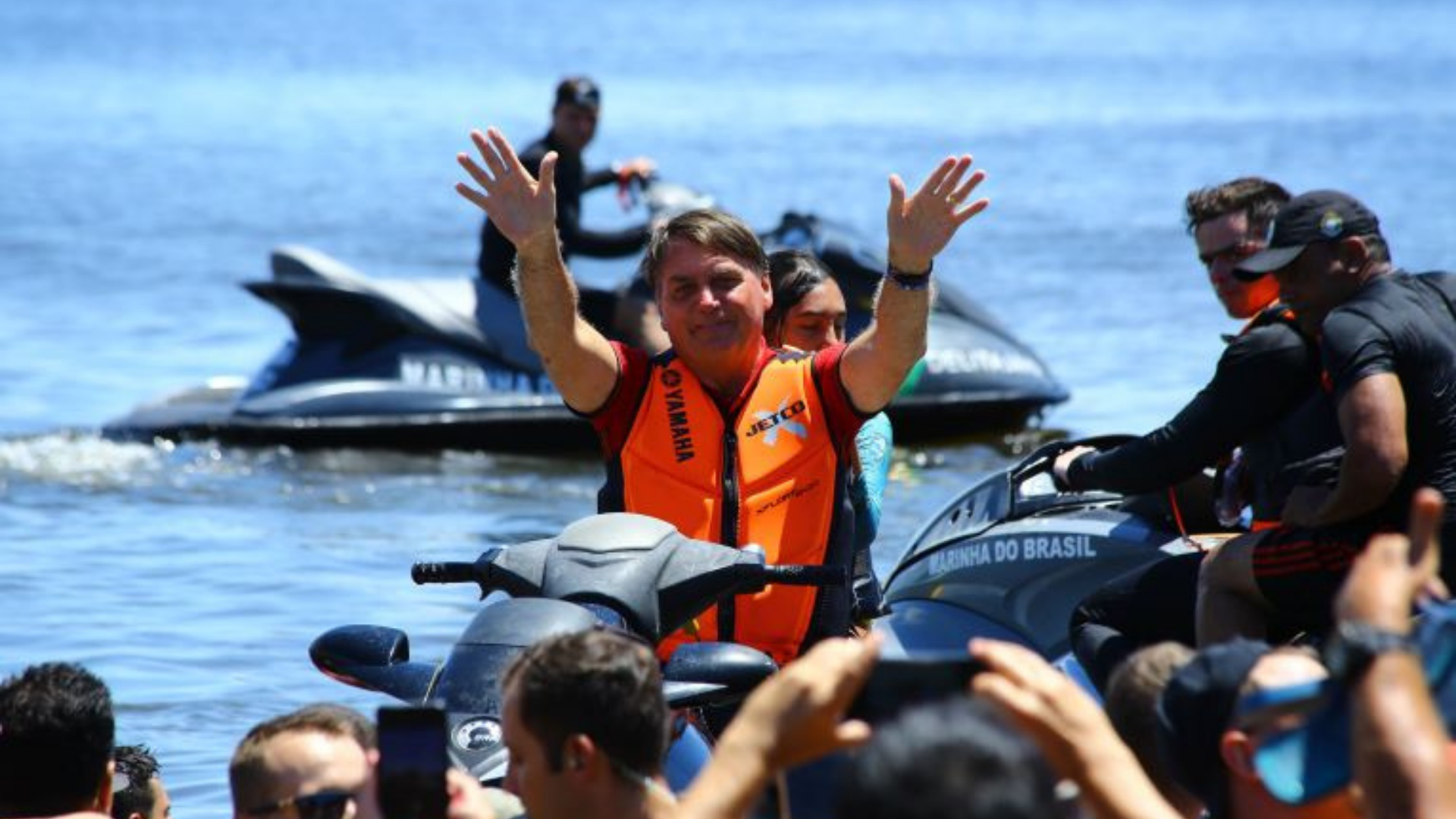 Bolsonaro em Jetski