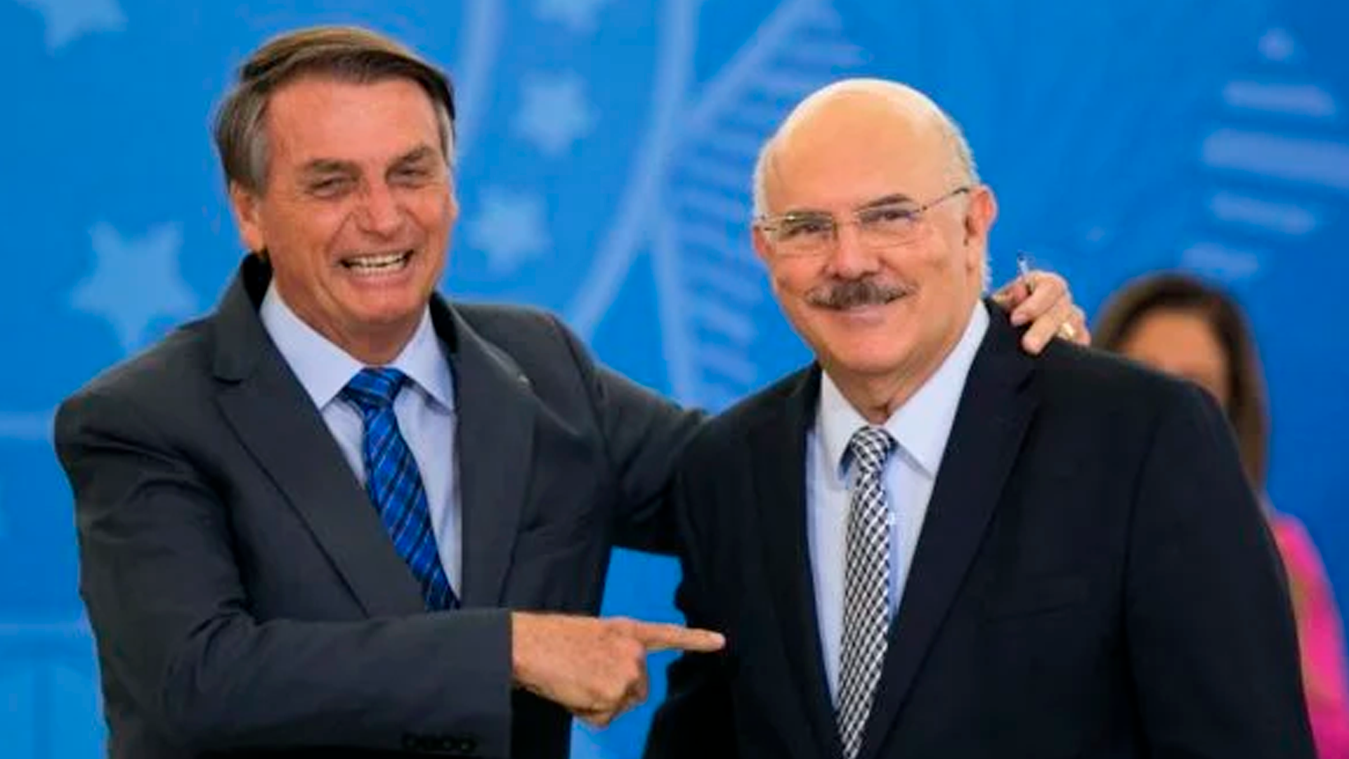 Milton Ribeiro e Bolsonaro