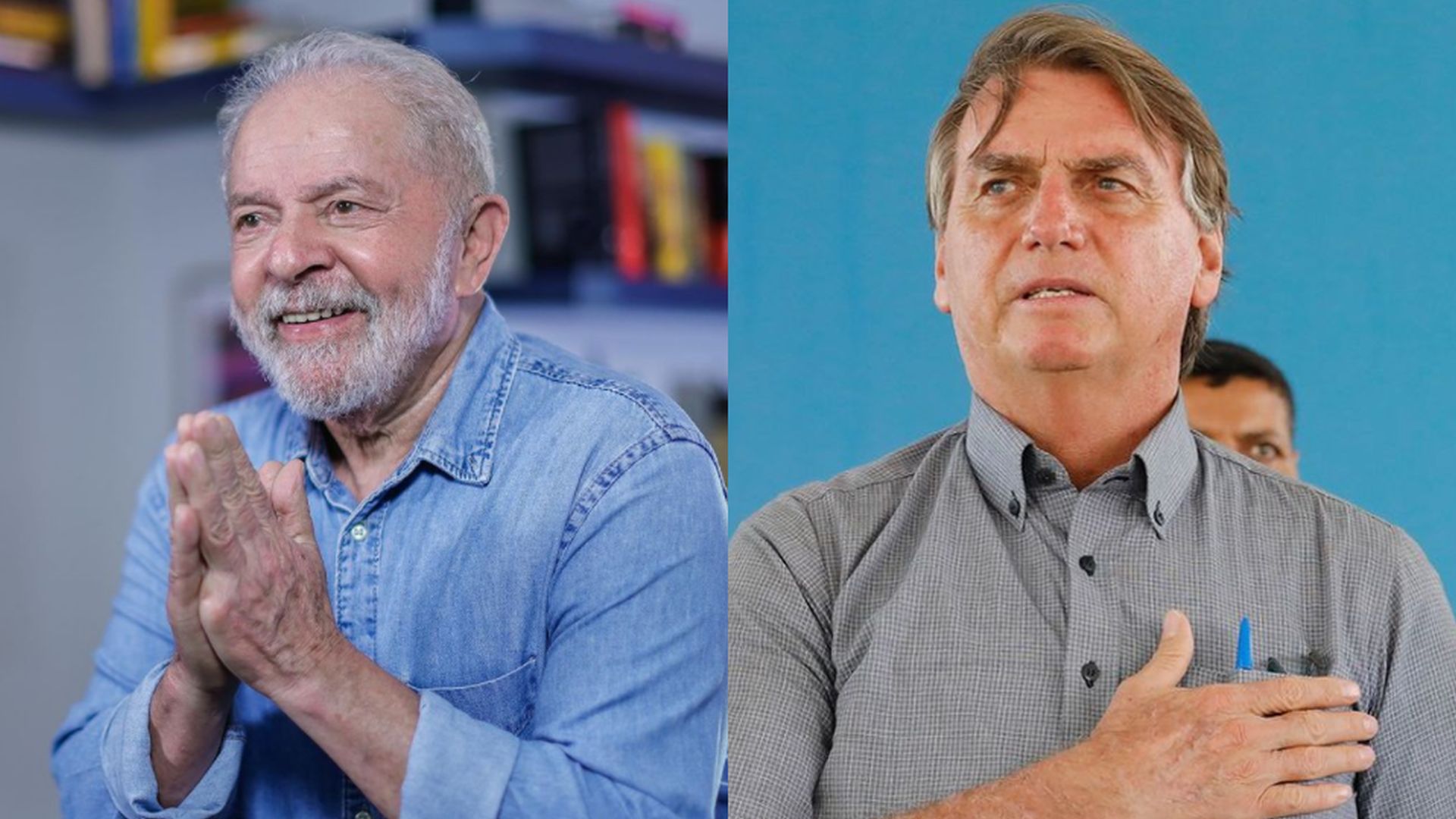 Lula e Bolsonaro