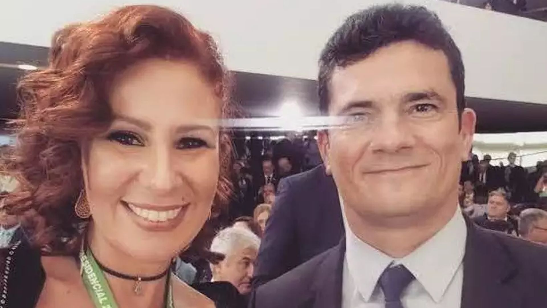 Carla Zambelli e Moro