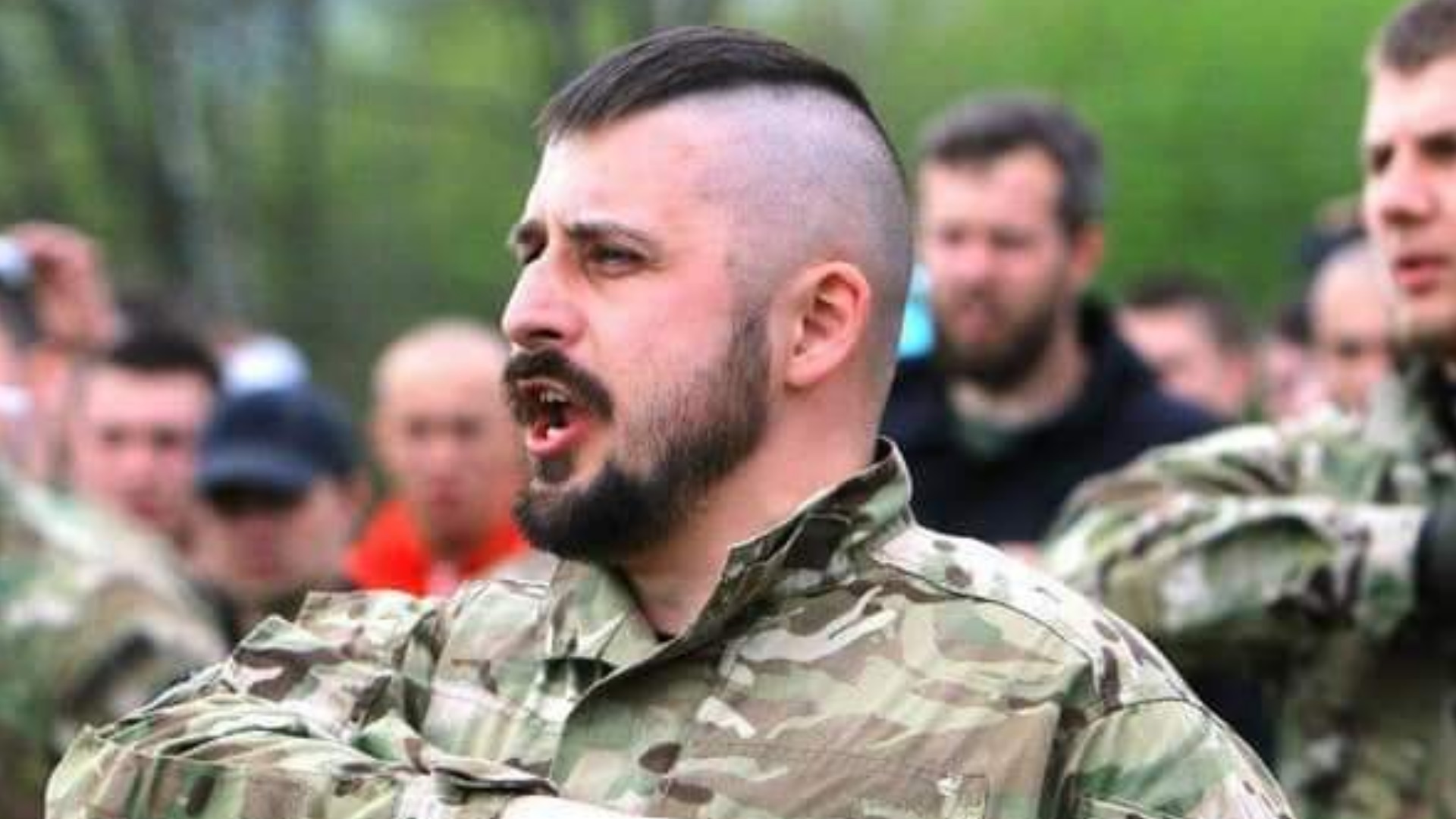 Nikolai Kravchenko, um dos fundadores do Batalhão Azov