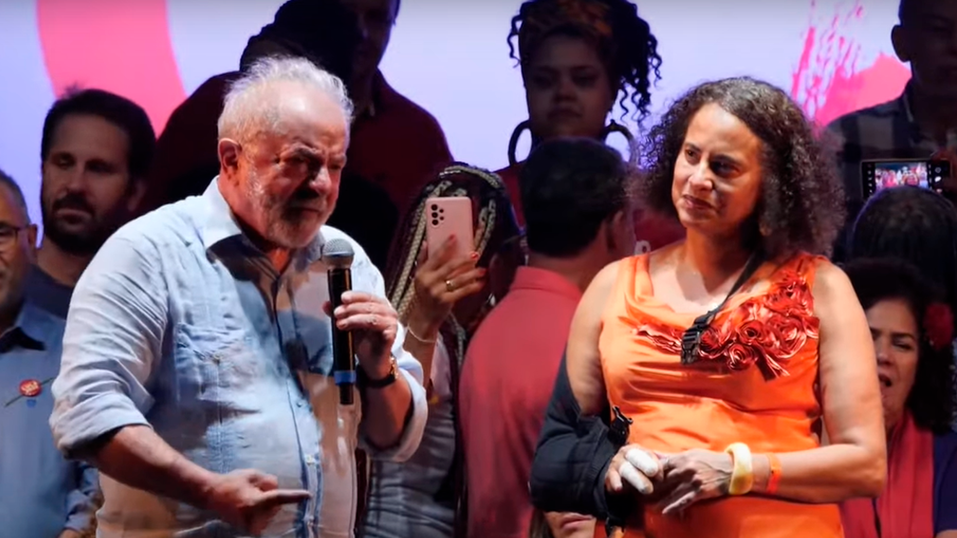 Ex-presidente Lula no Festival Vermelho