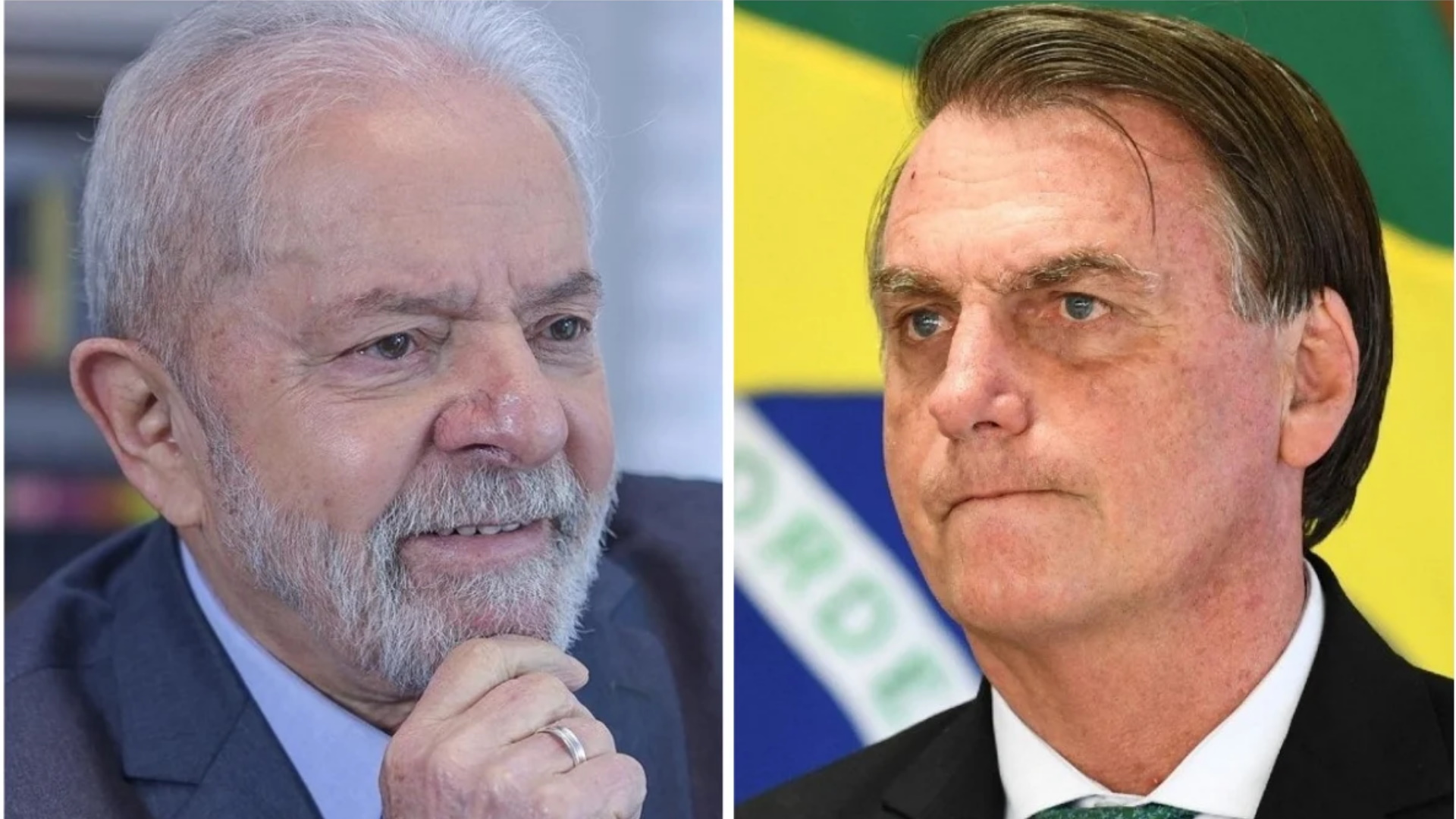 Lula e Bolsonaro