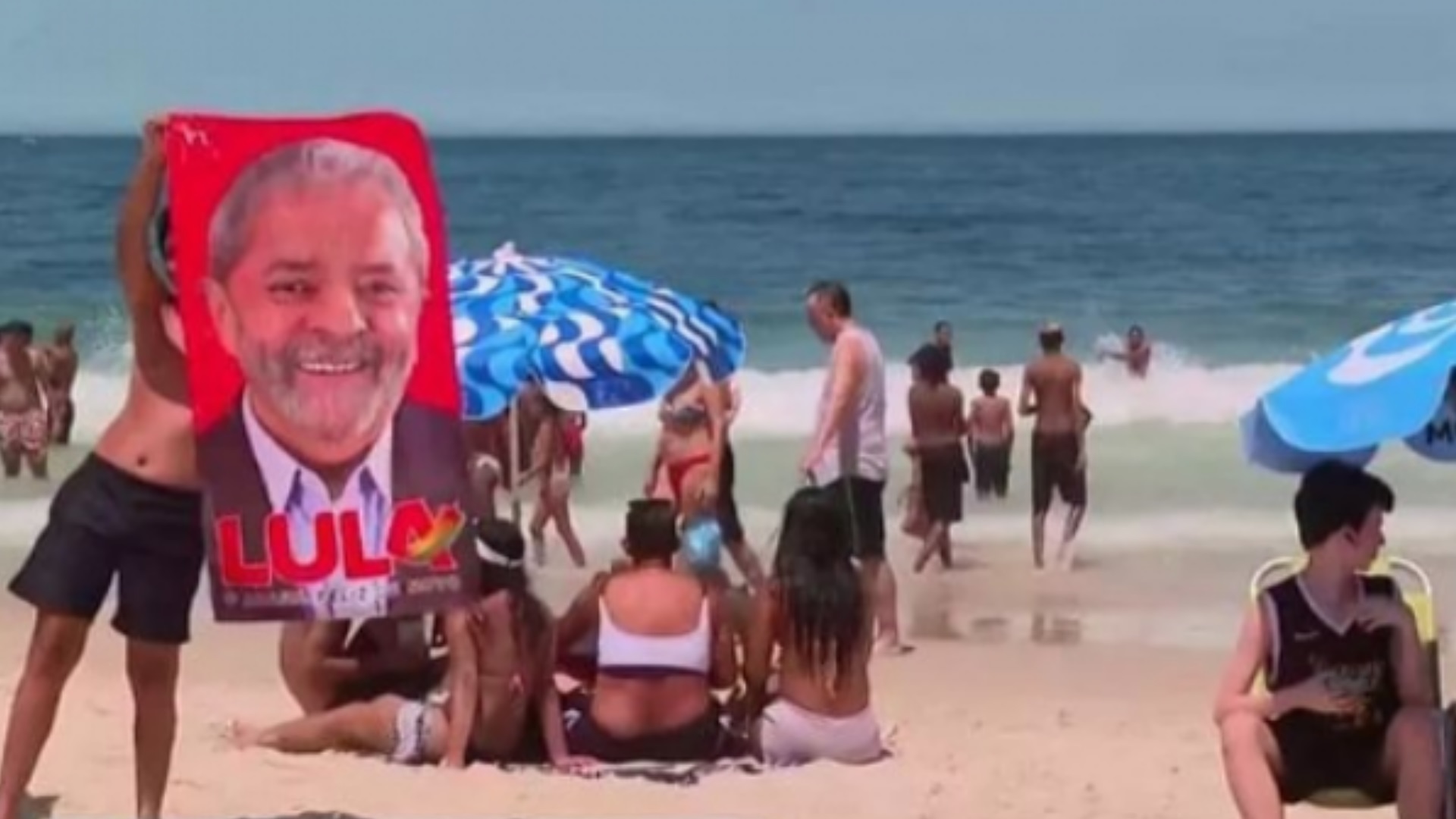 Toalha de Lula na Globo