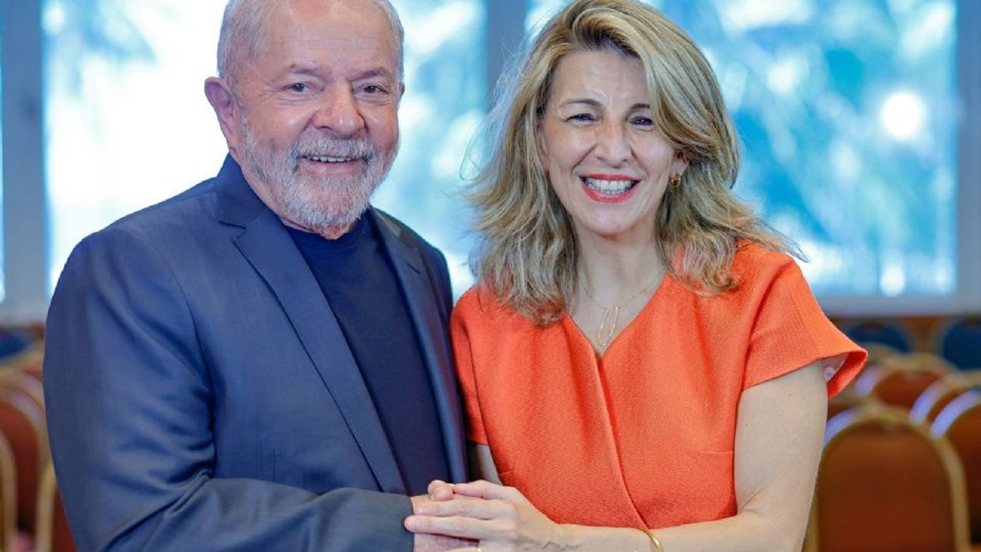 Lula se encontra com ministra da Espanha para discutir revisão da reforma trabalhista.