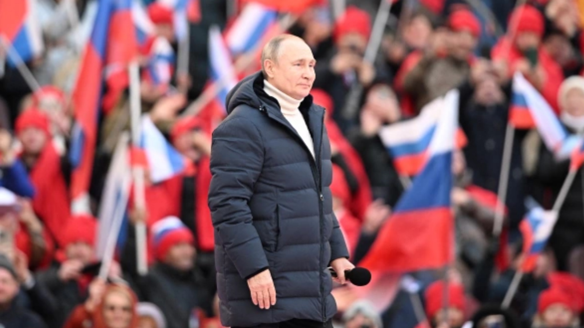 Putin discursa na Rússia