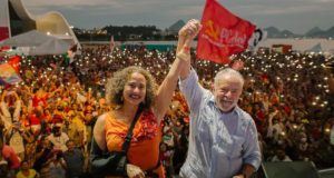 Lula e a presidente do PCdoB