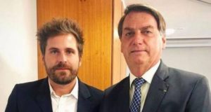 Thiago Gagliasso e Jair Bolsonaro