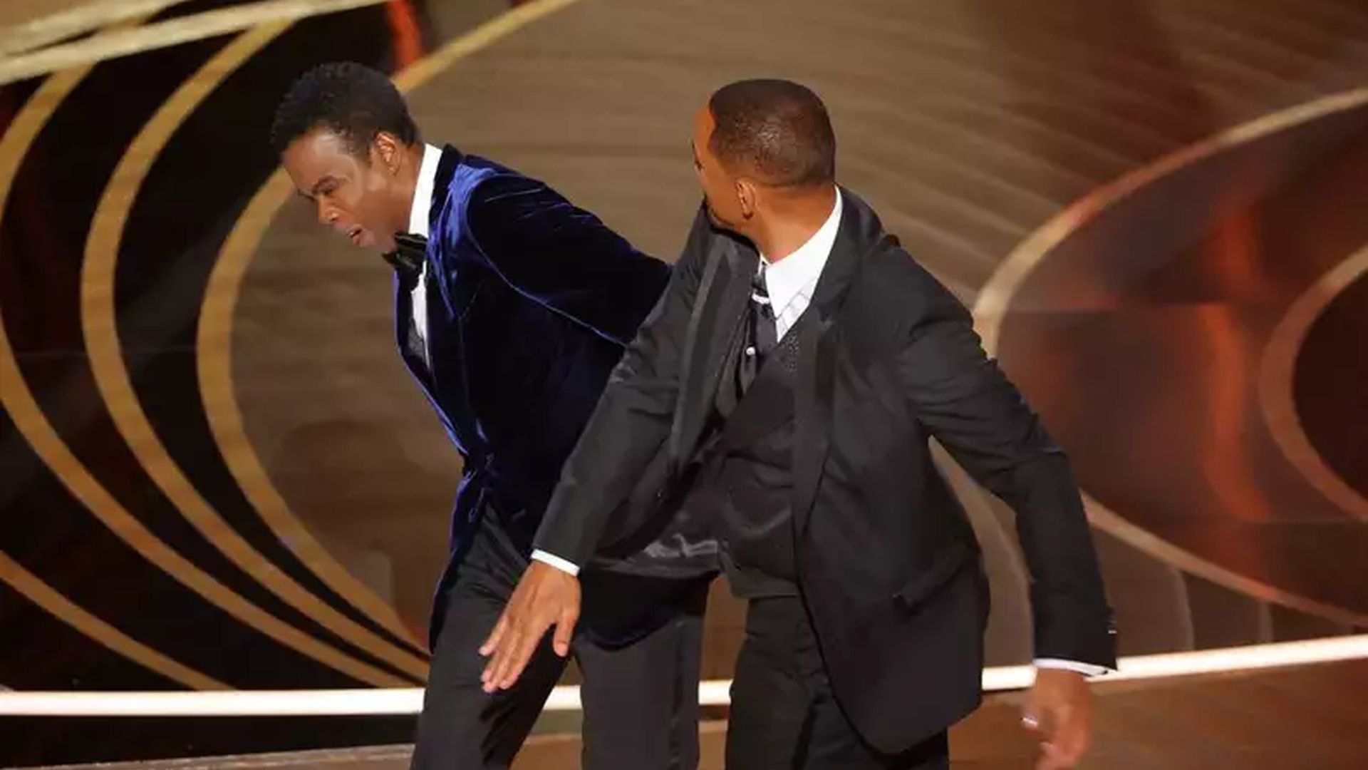 Agressão de Will Smith em Chris Rock