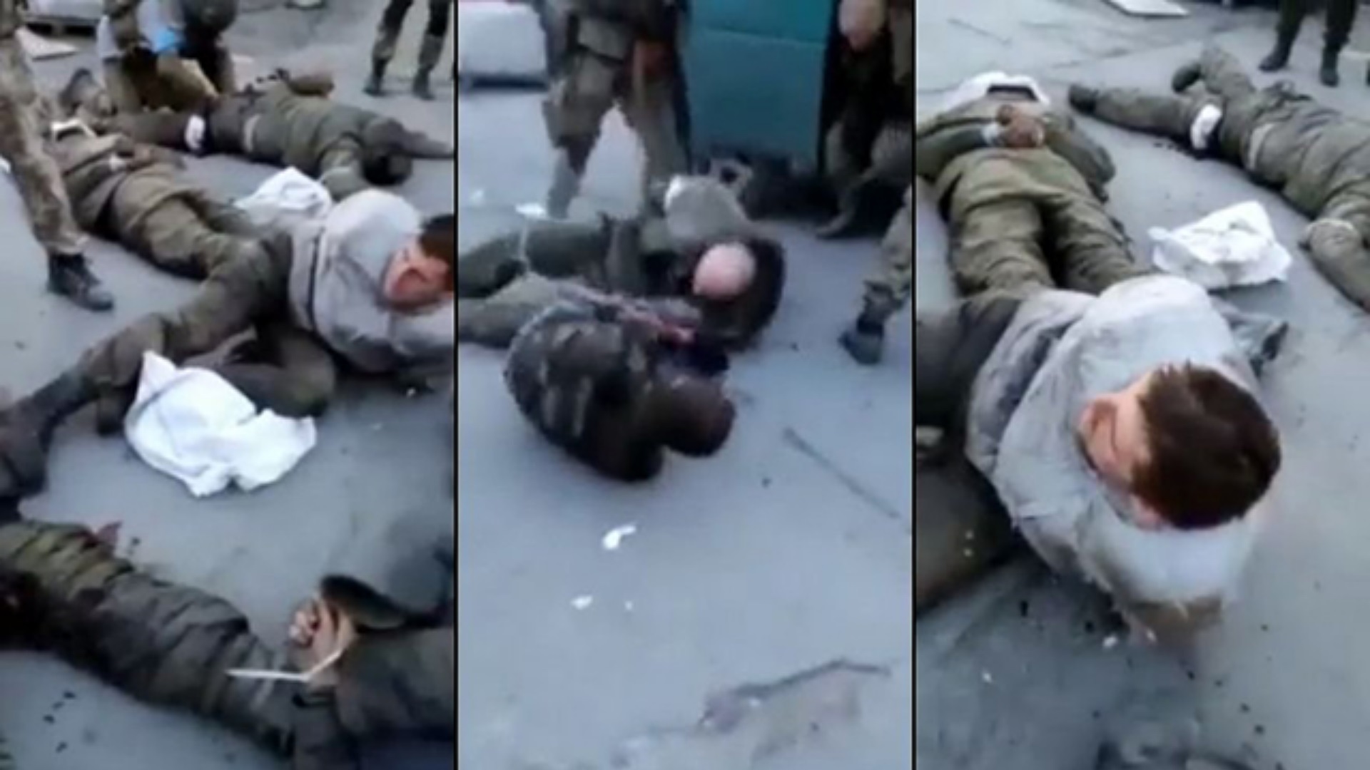 Militares ucranianos tortura