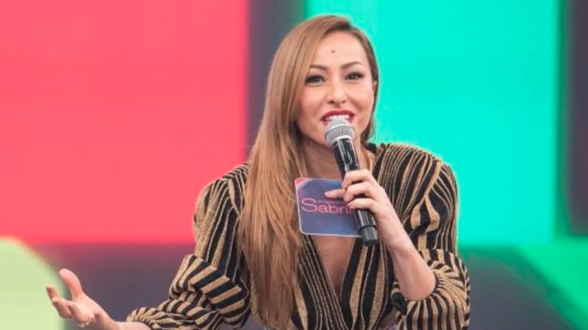 Apresentadora Sabrina Sato
