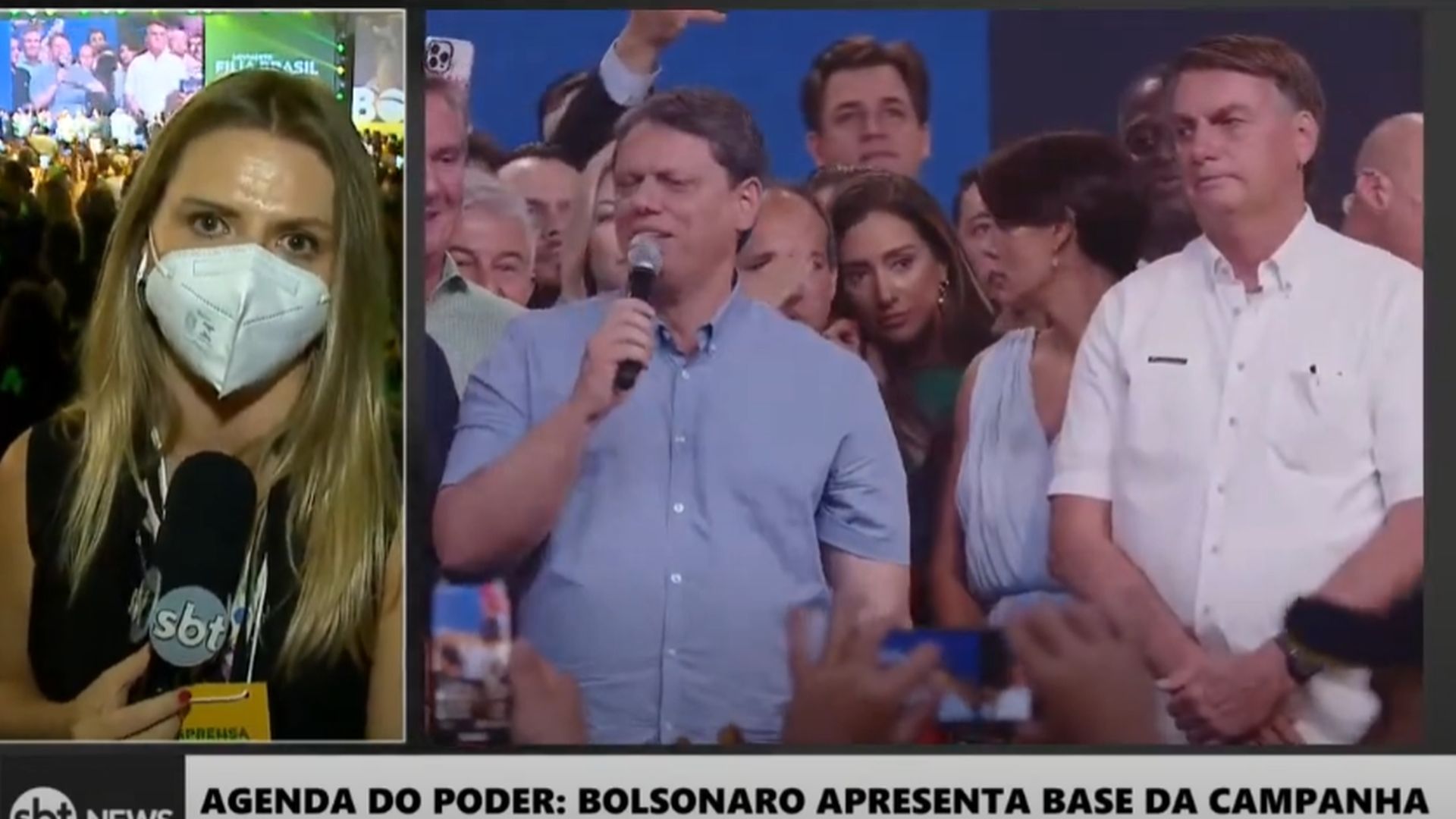 Alô, TSE: evento de Bolsonaro teve militância paga e ônibus fretados