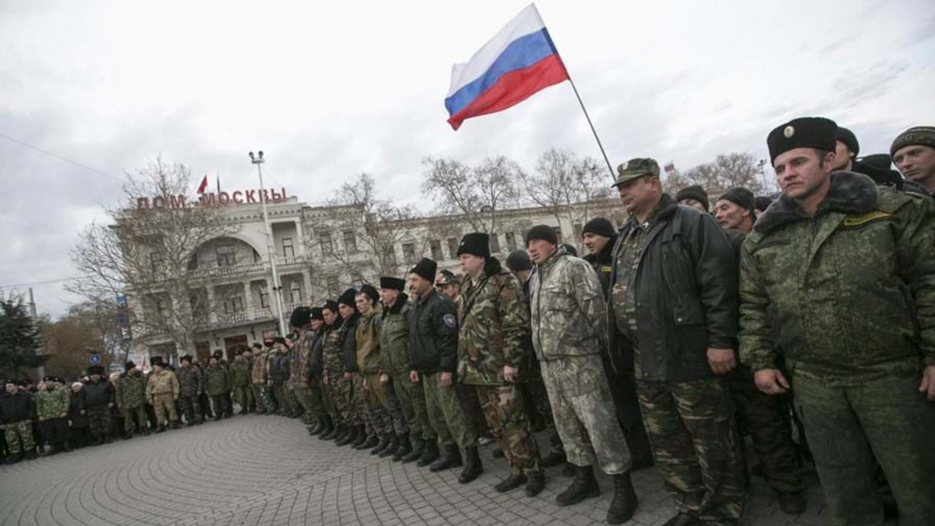 Soldados russos na guerra contra a Ucrânia