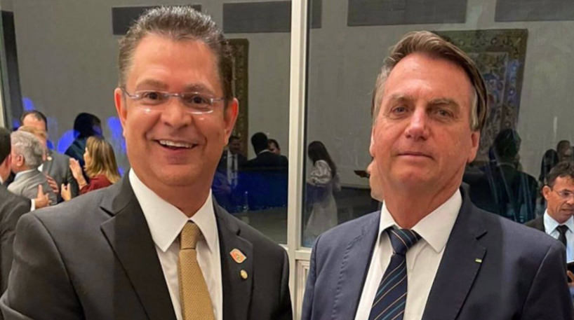 Bolsonaro e Sóstenes Cacalvante