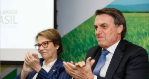 Tereza Cristina e Jair Bolsonaro