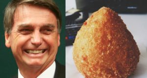 Bolsonaro e a coxinha