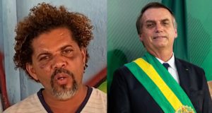 Morador de rua e Bolsonaro