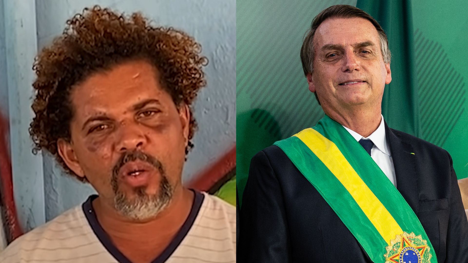 Morador de rua e Bolsonaro