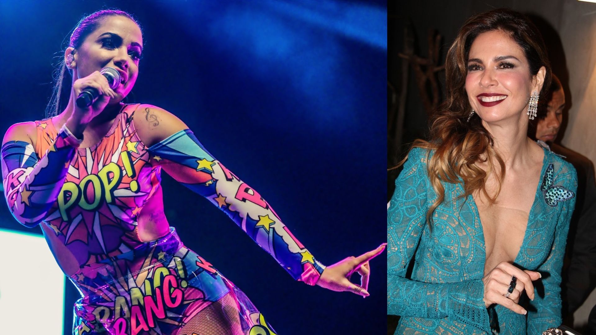Anitta e Luciana Gimenez