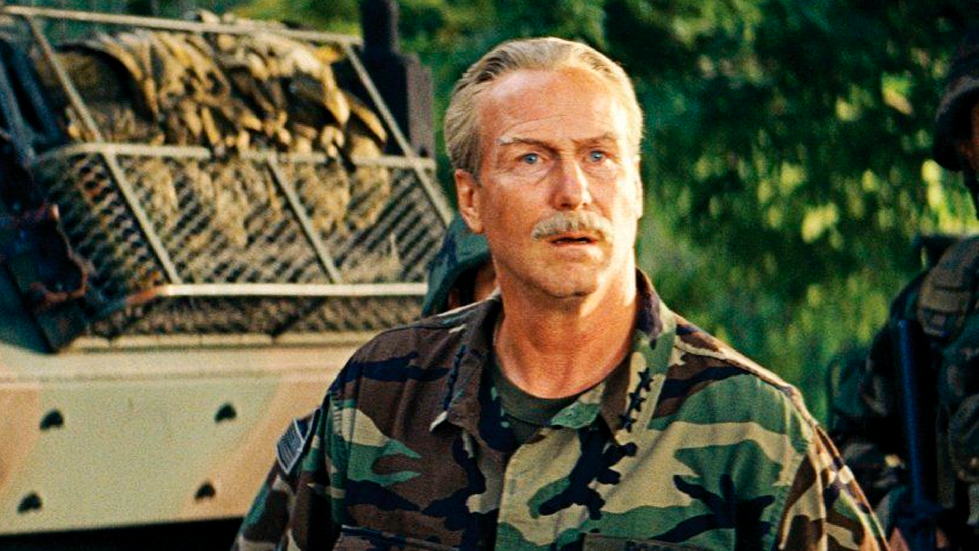 William Hurt atuando no filme Hulk