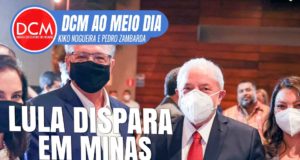 DCM Ao Meio-Dia: Lula dispara em Minas; Alckmin confirma filiação ao PSB; o ódio de Heloísa Helena a Lula