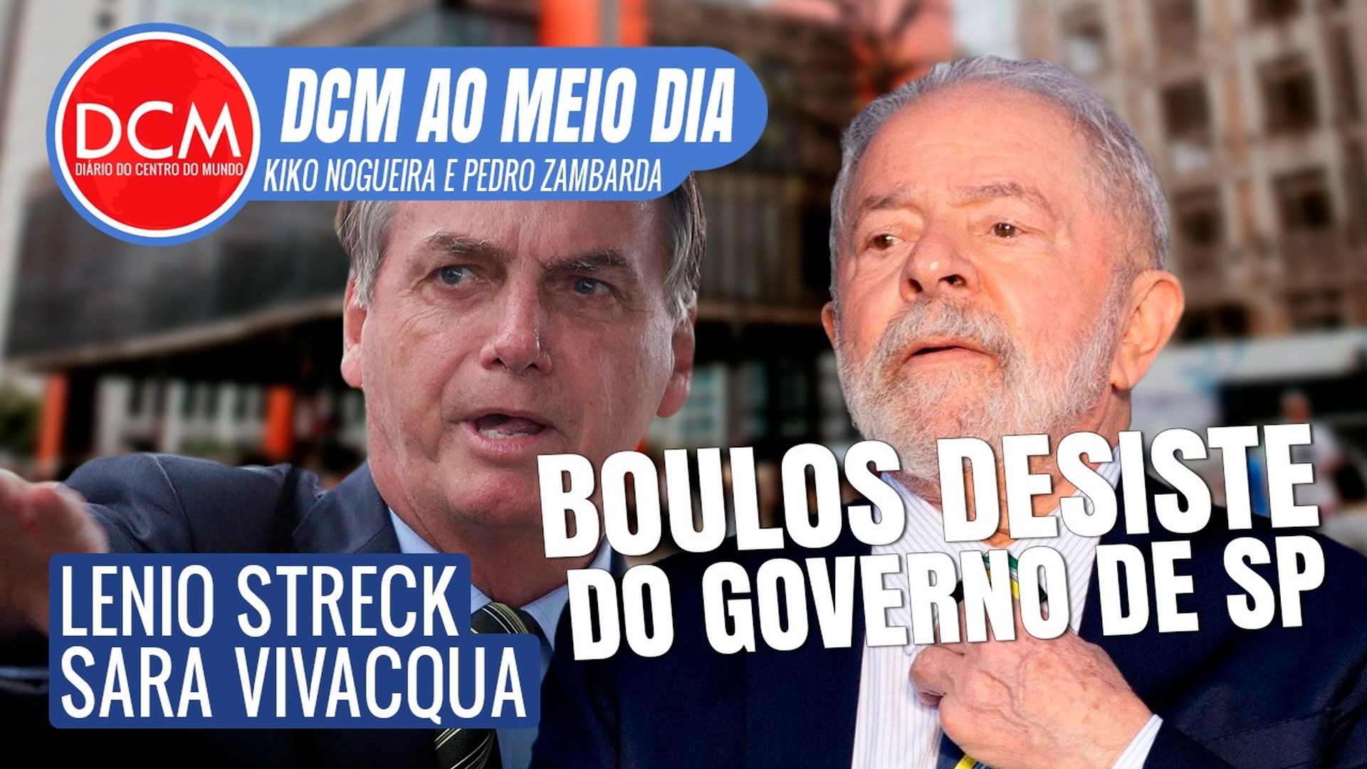 DCM Ao Meio-Dia: Boulos deputado federal; Lenio comenta o caso Telegram; o desatino de Fernanda Montenegro