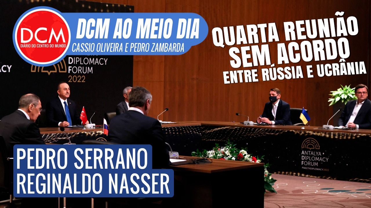 DCM Ao Meio-Dia: Reginaldo Nasser fala dos laboratórios na Ucrânia; chapa Lula-Alckmin sai em abril