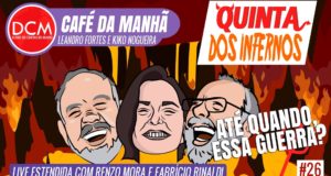 DCM Café da Manhã: Lula ganha todas no segundo turno e terceira via afunda junto com Mamãe Falei