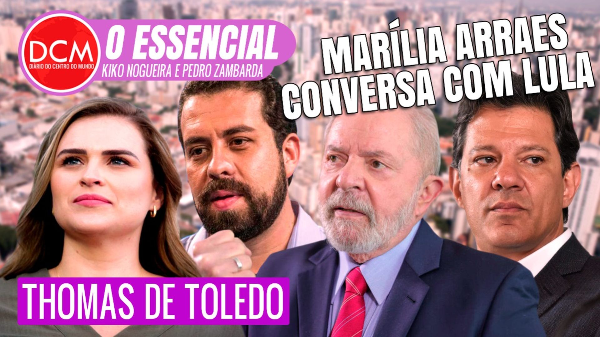 Essencial do DCM: Jornal Nacional admite fake news de “tanque russo”; Marilia Arraes tem partido após falar com Lula
