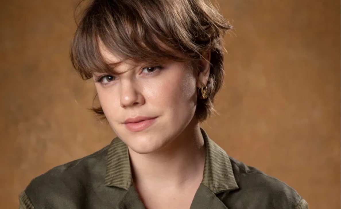 A atriz Alice Wegmann.