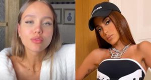 Biah e Anitta em montagem