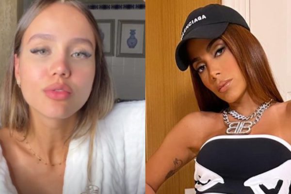 Biah e Anitta em montagem